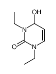 1,3-diethyl-4-hydroxy-4H-pyrimidin-2-one结构式