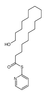 S-pyridin-2-yl 17-hydroxyheptadecanethioate结构式
