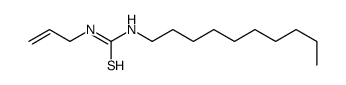 1-decyl-3-prop-2-enylthiourea Structure