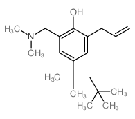 Phenol,2-[(dimethylamino)methyl]-6-(2-propen-1-yl)-4-(1,1,3,3-tetramethylbutyl)- picture