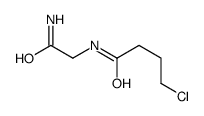 N-(2-amino-2-oxoethyl)-4-chlorobutanamide结构式