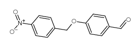 4-(4-硝基苄氧基)苯甲醛结构式