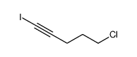 5-chloro-1-iodopent-1-yne结构式