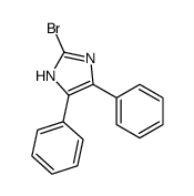 2-bromo-4,5-diphenyl-1H-imidazole结构式