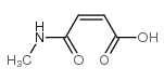 N-甲基顺丁烯二酸单酰胺结构式