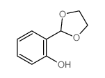 Phenol,2-(1,3-dioxolan-2-yl)-结构式