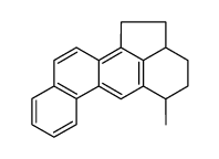 5-methyl-1,2,2a,3,4,5-hexahydro-benz[j]aceanthrylene结构式