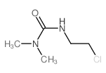 3-(2-chloroethyl)-1,1-dimethyl-urea结构式
