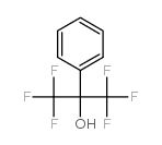 1,1,1,3,3,3-六氟代-2-苯基-2-丙醇结构式