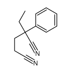 2-ethyl-2-phenylglutaronitrile Structure