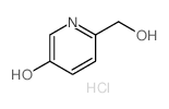 6-(hydroxymethyl)pyridin-3-ol结构式