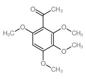 2,3,4,6-四甲氧基苯乙酮结构式