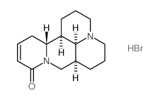 槐果碱氢溴酸盐结构式