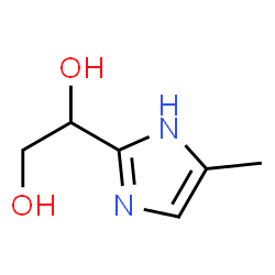 1,2-Ethanediol,1-(4-methyl-1H-imidazol-2-yl)- (9CI) Structure