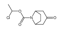 1-chloroethyl 3-oxo-8-azabicyclo[3.2.1]octane-8-carboxylate结构式