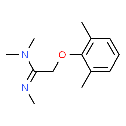 Acetamidine, N,N,N-trimethyl-2-(2,6-xylyloxy)- (8CI) Structure