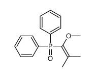 [(1-methoxy-2-methylprop-1-enyl)-phenylphosphoryl]benzene结构式