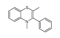 2,4-dimethyl-3-phenyl-1,4-benzothiazine结构式