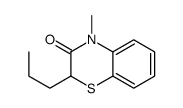 4-methyl-2-propyl-1,4-benzothiazin-3-one Structure