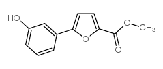 5-(3-羟苯基)呋喃-2-羧酸甲酯结构式