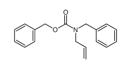 benzyl(prop-2-enyl)carbamic acid benzyl ester结构式