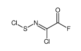 2-chloro-2-(chlorothioimino)acetyl fluoride Structure