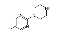 5-氟-2-(1-哌嗪基)-嘧啶结构式