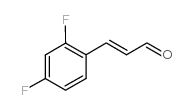 2,4-Difluorocinnamadehyde Structure