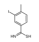 3-碘-4-甲基硫代苯甲酰胺结构式