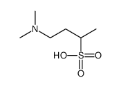 4-(dimethylamino)butane-2-sulfonic acid Structure