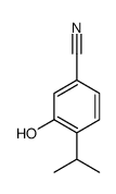 Benzonitrile, 3-hydroxy-4-isopropyl- (7CI) Structure
