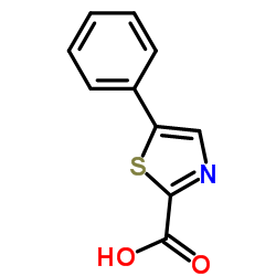 5-Phenylthiazole-2-carboxylic acid Structure