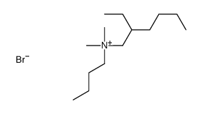 butyl-(2-ethylhexyl)-dimethylazanium,bromide Structure