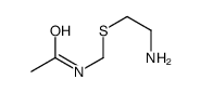 N-(2-aminoethylsulfanylmethyl)acetamide结构式