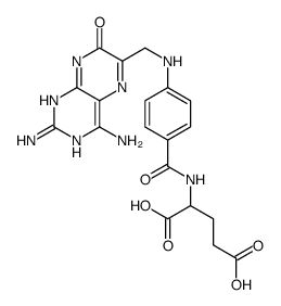 7-羟氨基蝶呤结构式