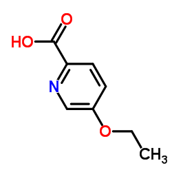 5-乙氧基吡啶-2-甲酸结构式