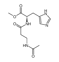 acetyl-D-carnosine methyl ester Structure