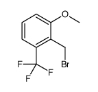 2-Methoxy-6-(trifluoromethyl)benzyl bromide结构式
