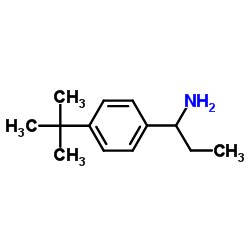 1-(4-tert-butylphenyl)propan-1-amine Structure
