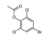 (4-bromo-2,6-dichlorophenyl) acetate结构式