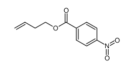 but-3-en-1-yl 4-nitrobenzoate结构式