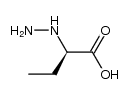 (R)-2-hydrazinylbutanoic acid Structure