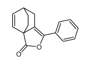 3H-3a,6-Ethanoisobenzofuran-3-one, 6,7-dihydro-1-phenyl结构式