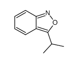 2,1-Benzisoxazole,3-(1-methylethyl)-(9CI)结构式