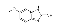 6-甲氧基-[1,2,4]三唑并[1,5-a]吡啶-2-胺结构式