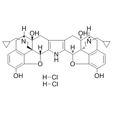 Norbinaltorphimine dihydrochloride结构式