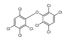 1,2,3,5-tetrachloro-4-(2,3,5,6-tetrachlorophenoxy)benzene结构式
