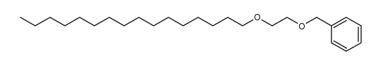 1-hexadecyloxy-2-benzyloxyethane结构式