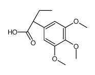 (2R)-2-(3,4,5-Trimethoxyphenyl)butanoic acid Structure