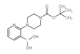 2-(4-(叔丁氧基羰基) 哌嗪-1-基) 吡啶-3-基硼酸图片